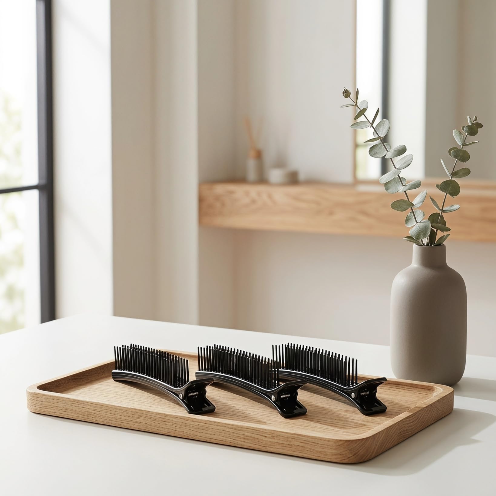 Amazon | KESYOO ダッカール ヘアピン ヘアクリップ 櫛付き ダッカール